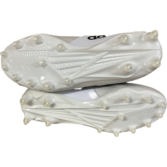 Mens Adidas Freak Mid Football Cleats White Black FX2124 Size 9.5 - Picture 9 of 10